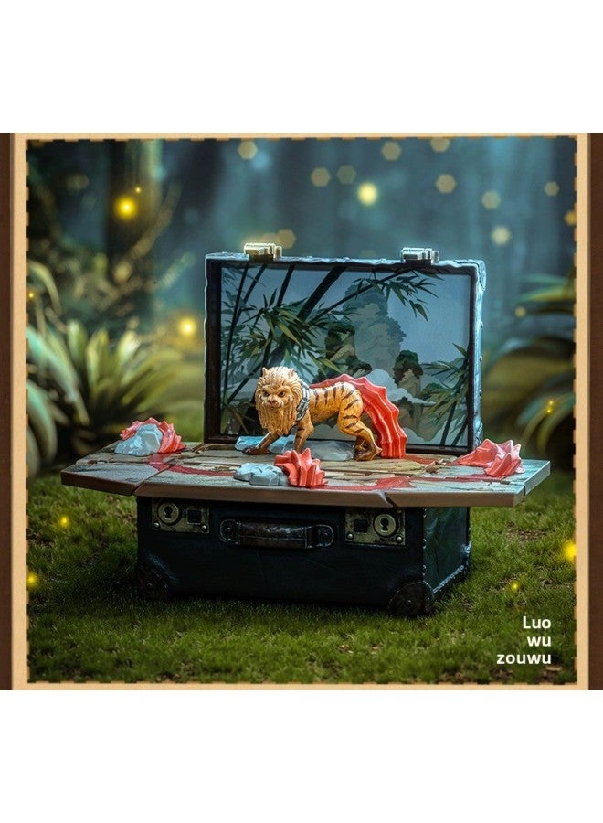 POPMART Bubble Mart Magical Animal Series Blind Box Hand-made Tide Play Desktop Ornaments Peripheral Birthday Gift